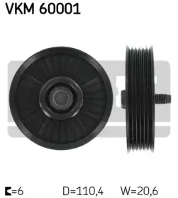 Паразитный / ведущий ролик, поликлиновой ремень SKF купить